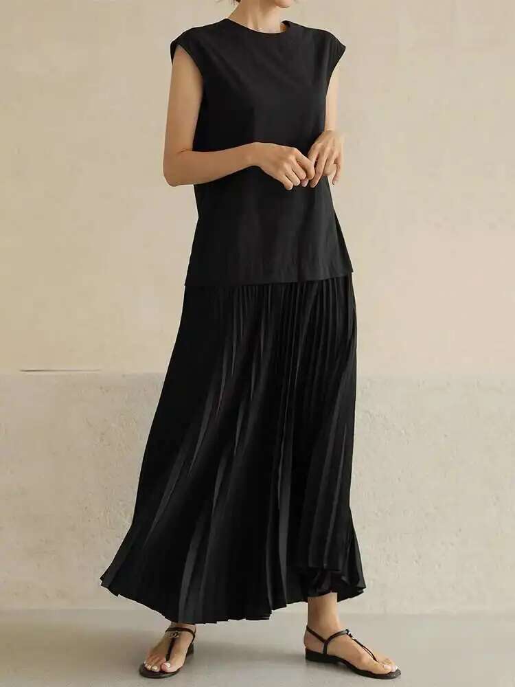 Spliced Pleated Dress For Wome - Women'S Fashion From The 60S のレビューと価格