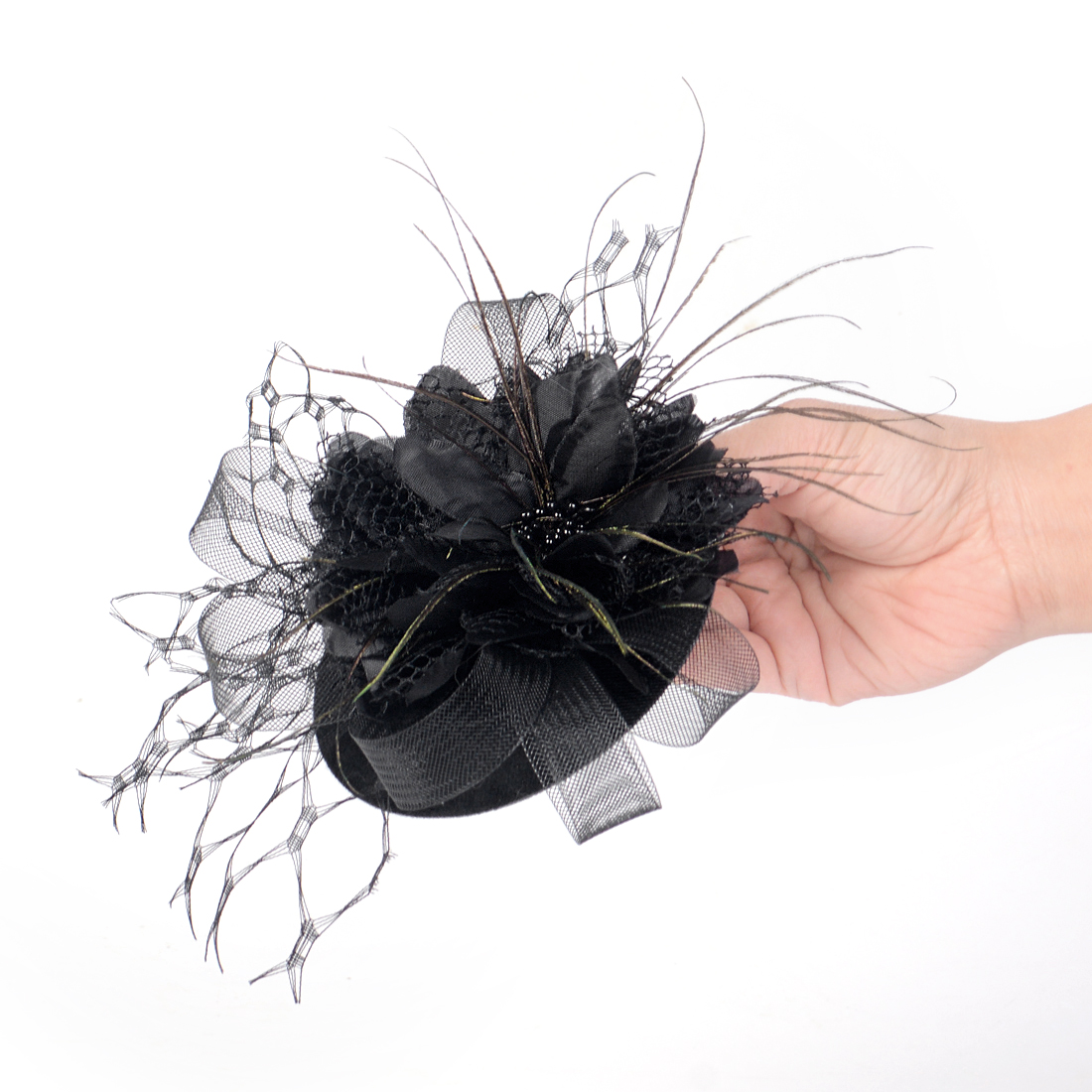 Fashion Flower Hat Hair Clips  - Women'S Fashion Kentucky Derby のレビューと価格
