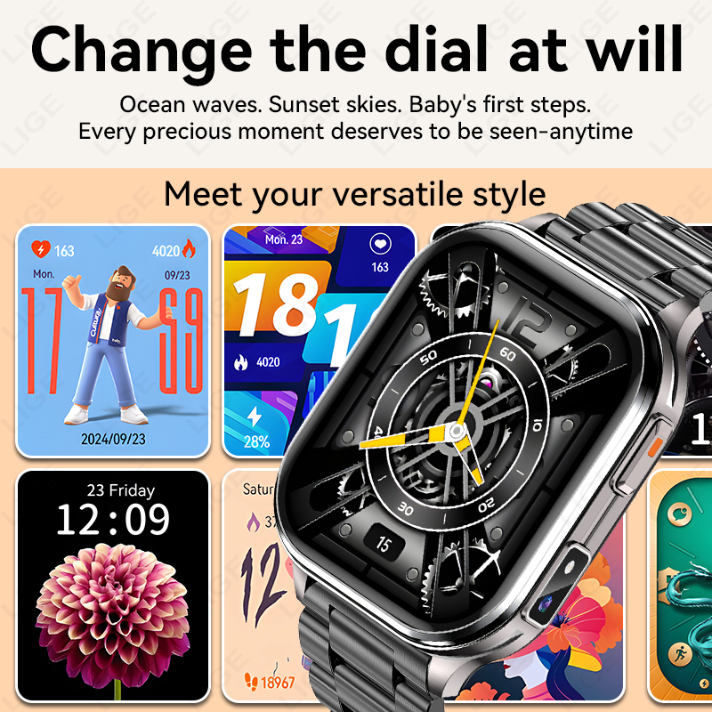 FOXBOX 2026 Smart Watches Men  - Women Fashion Video のレビューと価格