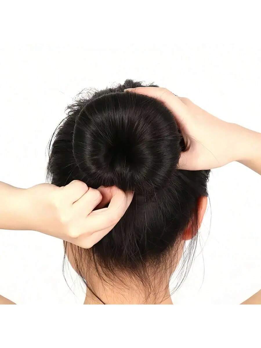 Donut Hair Bun Maker Set Soft  - Xl Women'S Fashion のレビューと価格