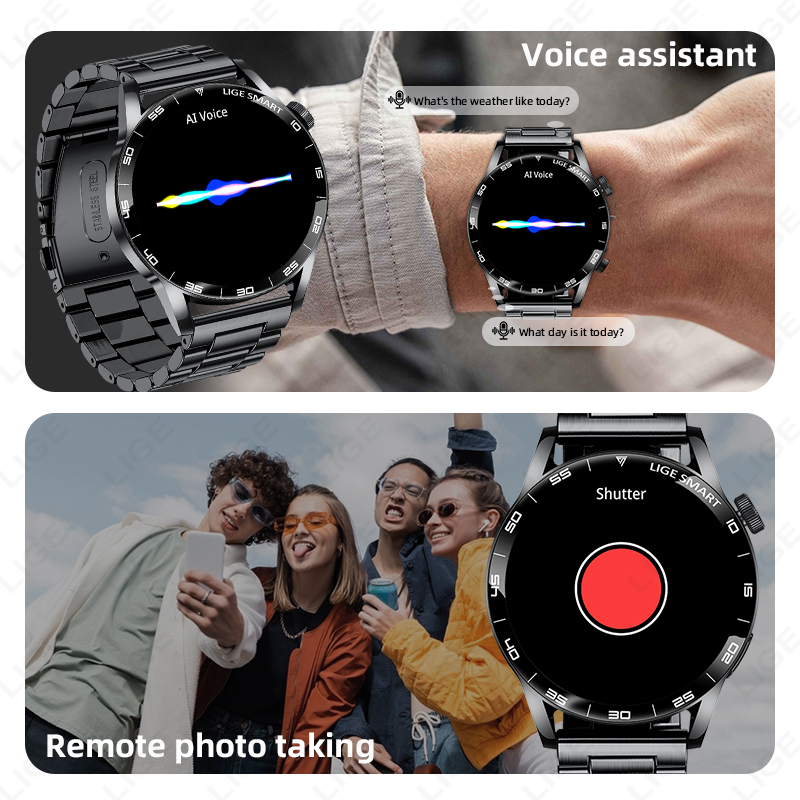 LIGE Men Fashion Smart Watch S - Women Fashion Week 2026 のレビューと価格