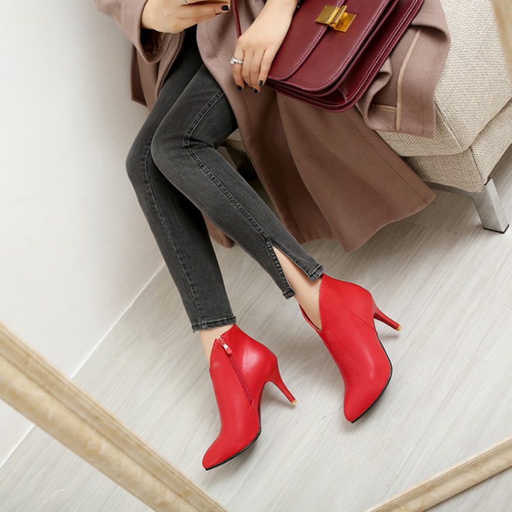 Ankle Boots Women Fashion Poin - Women'S Fashion From The 60S のレビューと価格