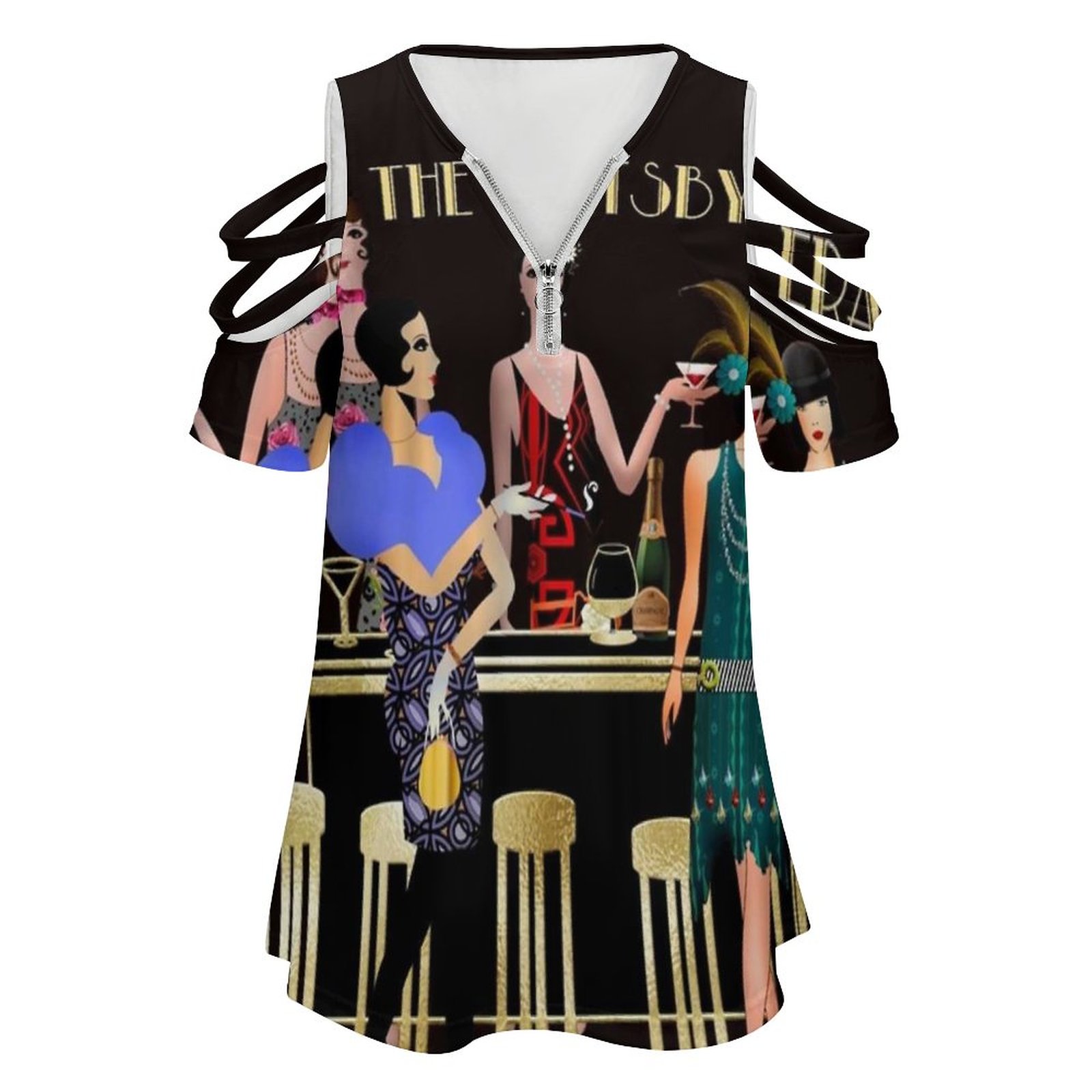 The Gatsby Era New Fashion Zip - Women'S Fashion Roaring 20S のレビューと価格