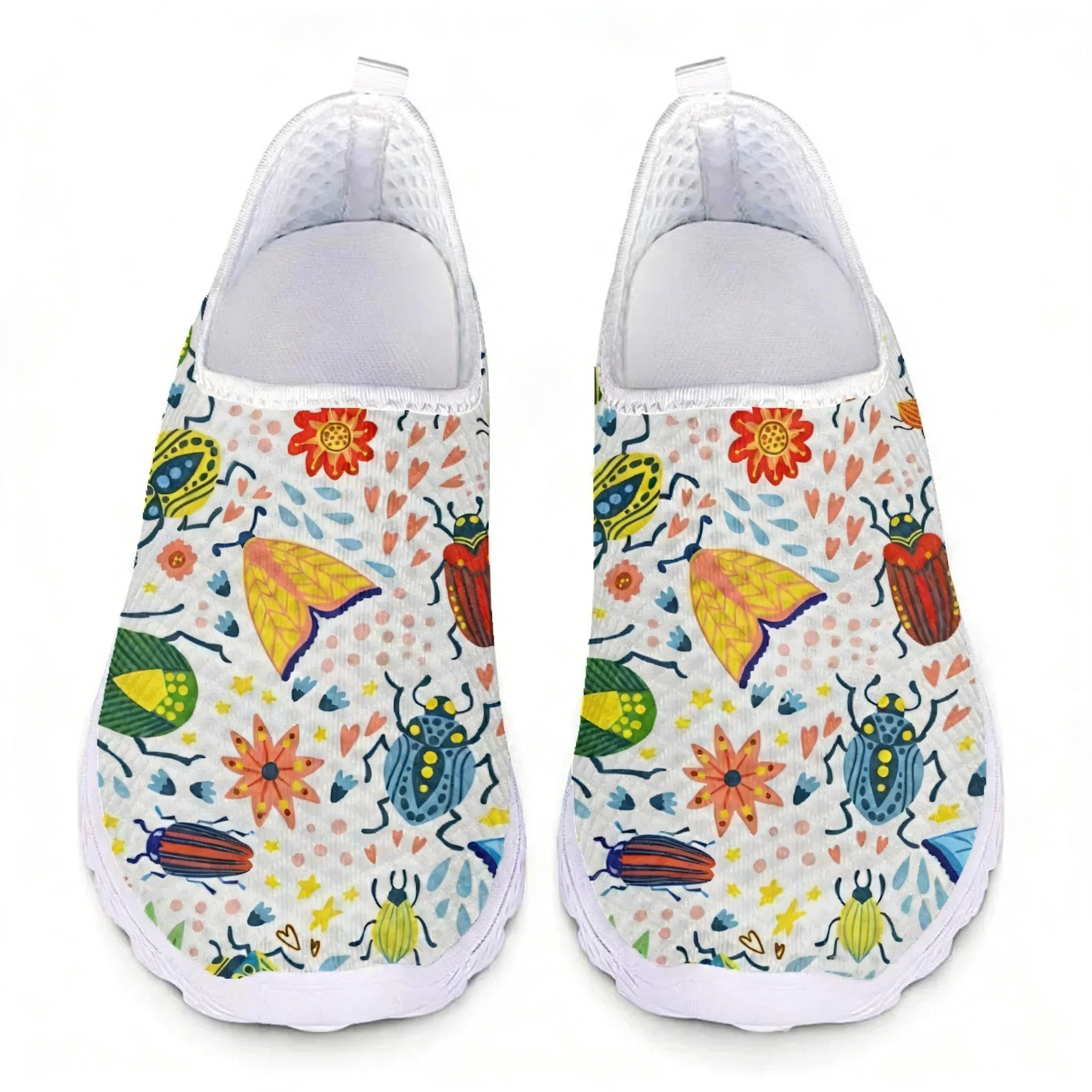 Beetle Seven-star Ladybug Mesh - Women'S Fashion Tennis Shoes のレビューと価格