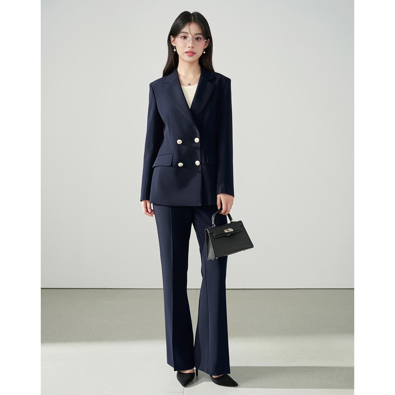 Allingentle Blue Women's 2 Pie - Women Fashion Jackets のレビューと価格