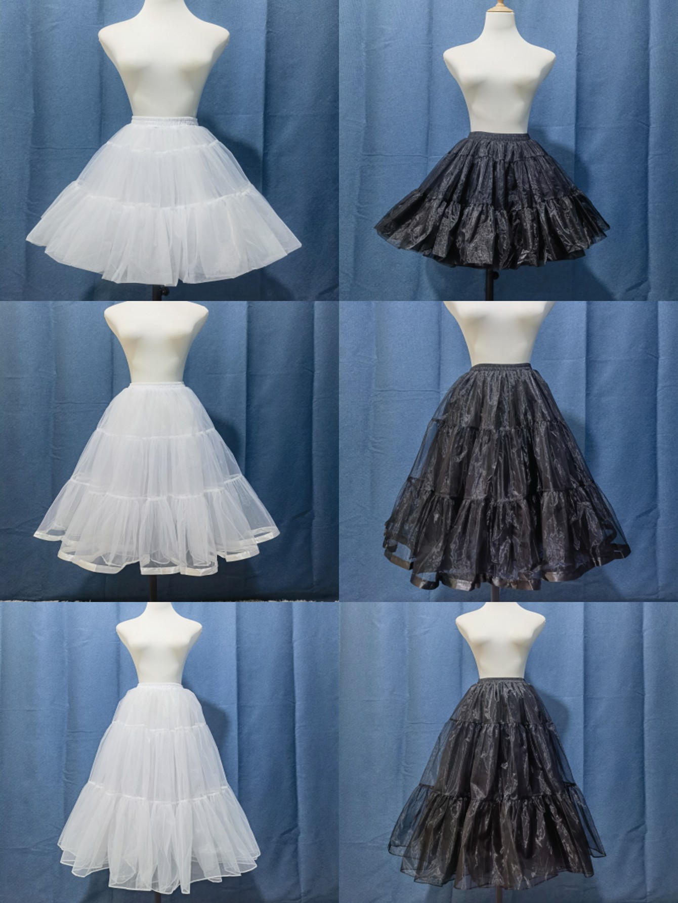 Long Puffy Skirts 40/60/80CM G - Women'S Fashion From The 60S のレビューと価格