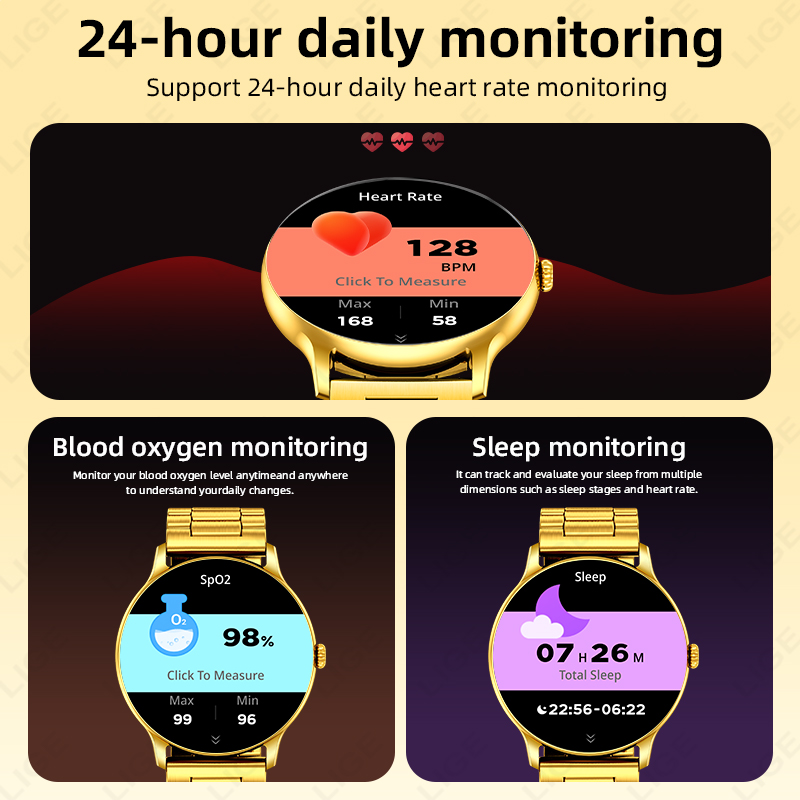 LIGE Smartwatch 1.38