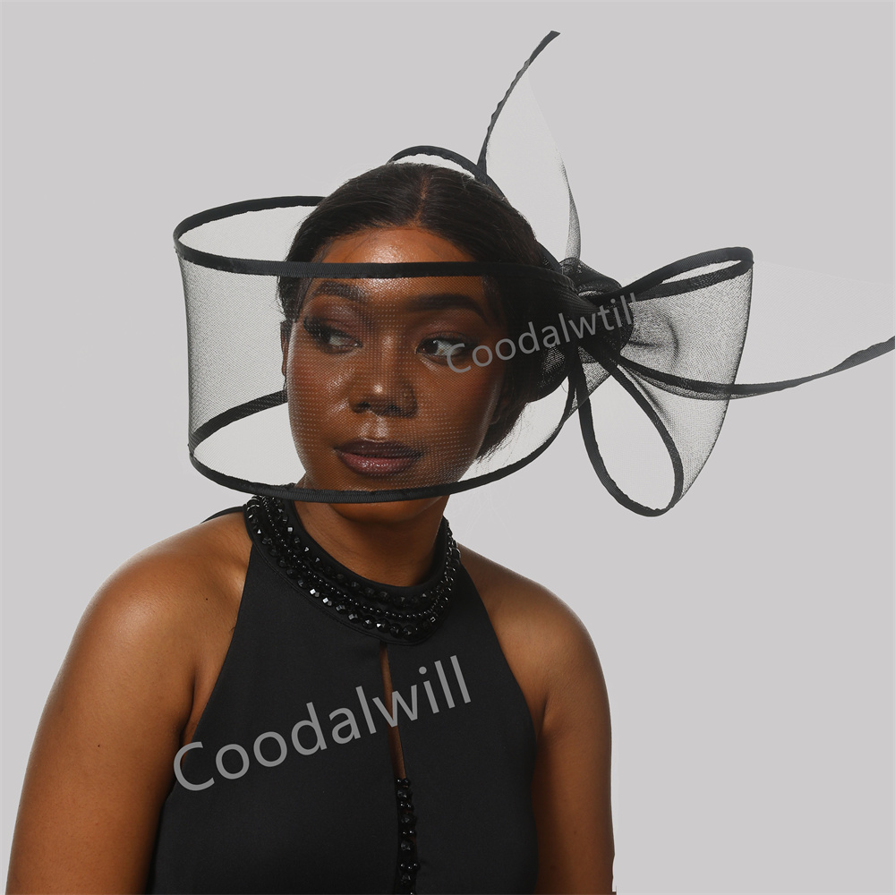 Black White Amazed Fascinator  - Women'S Fashion Kentucky Derby のレビューと価格