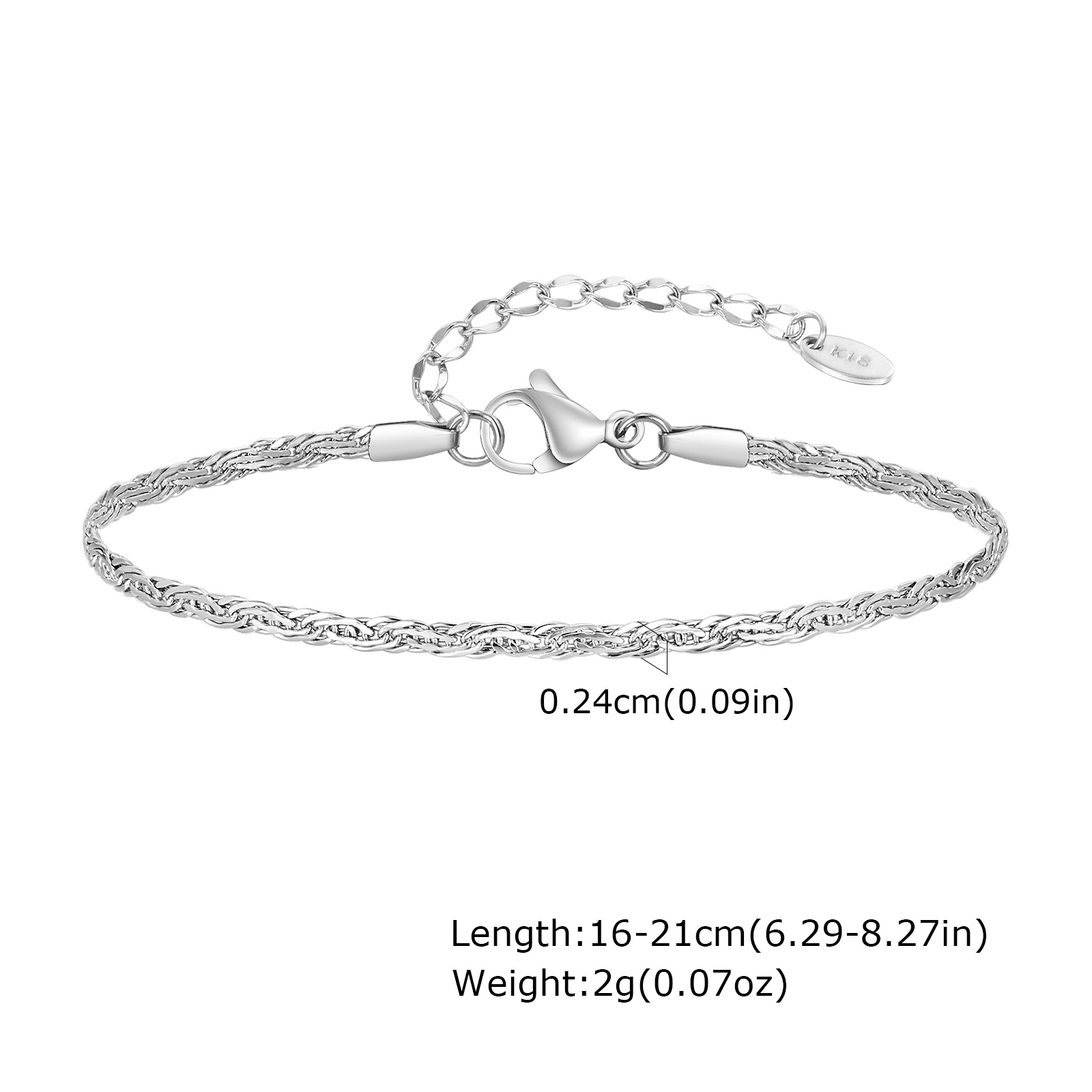 16-21CM Adjustable Bracelets G - Women'S Fashion Of The 1940S のレビューと価格