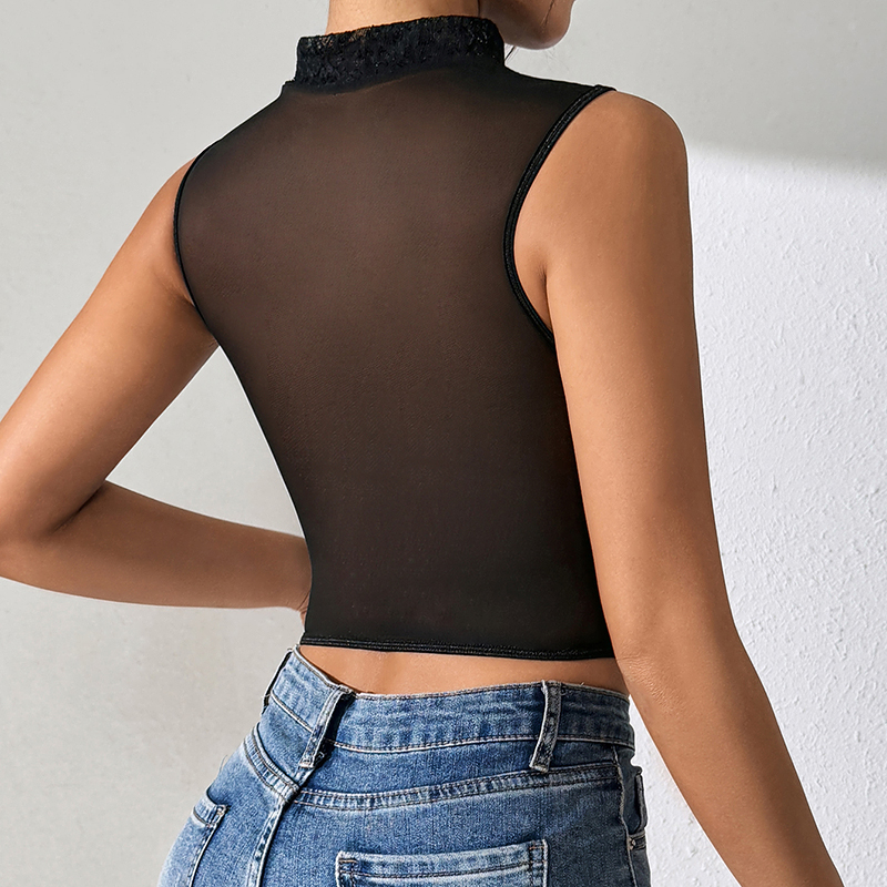 Women Sheer Mesh Boned Corset  - Corset Top Boned のレビューと価格