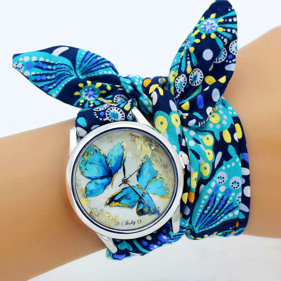 Shsby New Ladies Cloth Wristwa - Women'S Fashion From The 60S のレビューと価格